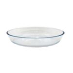Bandeja Circular de Vidrio de 3L