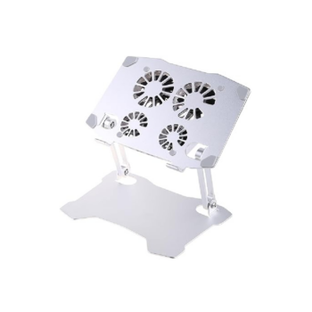Soporte de Aluminio con Ventilador para Laptop