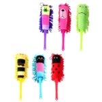 Set 3 Cepillo de Microfibra para Limpieza Colores Variados