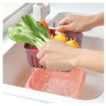 Tapper Escurridor para Frutas y Verduras 2 en 1 – Rosa