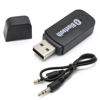 Adaptador Receptor De Audio Bluetooth Con Auxiliar Para Auto