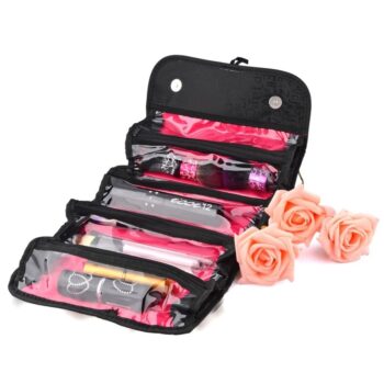 Bolso Porta Cosméticos Maquillaje Plegable Roll-N-Go