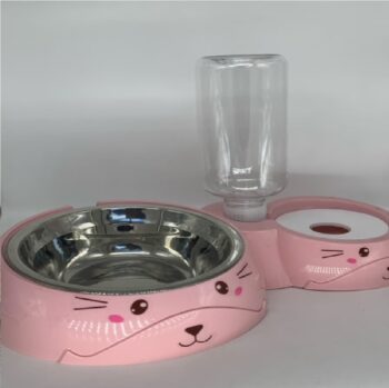 Dispensador de Agua y Comedero para Mascotas