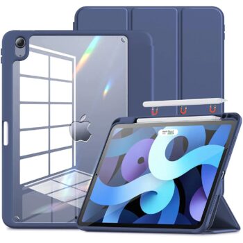 Smart Cover Ipad Air 11 2024 Desmontable Imantada (Tapa Transparente) Lavanda