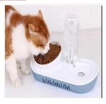 Bebedero y Comedero con Filtro de Carbón para Gatos