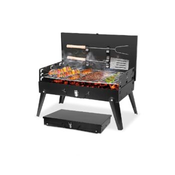 Parrilla de carbón Plegable portátil