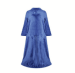 Manta Polar con Mangas - Azul
