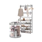 Zapatera Armable con Perchero + Organizador de Cosméticos