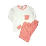PIJAMA NIÑA ANIMAL PRINT MELON TALLA 12