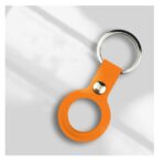 CASE DE CUERO PARA AIRTAG-NARANJA