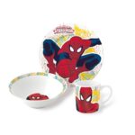 Set De Vajilla 3 Piezas para Niños - Spiderman