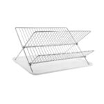 Escurridor De Platos Plegable Inoxidable