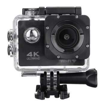 Cámara Y Filmadora Acuática Con Control 4K + bolsa Acuática de Celular