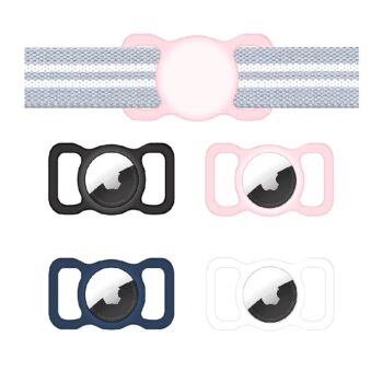 Case de Airtag para Collar de Mascota Hembra