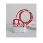 KIT PROTECTOR DE CARGADOR Y CABLE DE IPHONE 20W TOAD