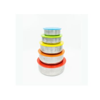 Set de 5 Taper de Acero Inoxidable