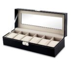 CAJA ORGANIZADORA PARA 6 RELOJES