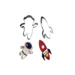 Set de Moldes de Galleta Astronauta