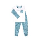 PIJAMA NIÑO OVEJA CELESTE TALLA 6
