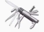 Navaja y Cuchillo Tipo Swiss de 11 Multiusos Kit de Emergencia