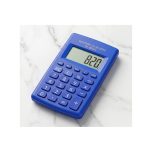 Calculadora Compacta HL-820LV Color Azul