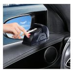 Cenicero Para Auto Con Tapa Abatible Y Compartimento Compacto Portátil TM