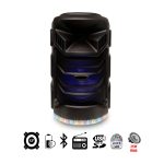Parlante Trolley Portátil KTS-2230 De 12 Pulgadas Con Bluetooth Luces RGB Y Micrófono Inalámbrico