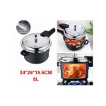 Olla A Presión De Acero Inoxidable De 5 Litros