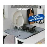 Tapete Escurridor De Platos Plegable Para Cocina