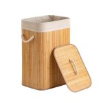 Cesto De Bambú Rectangular