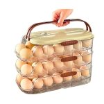 Porta Huevos Dispensador De Acrílico Para 32 Unidades